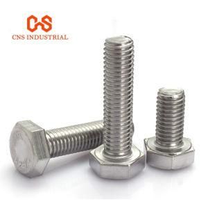 Factory Price Stainless Steel Hex Head Bolt DIN933