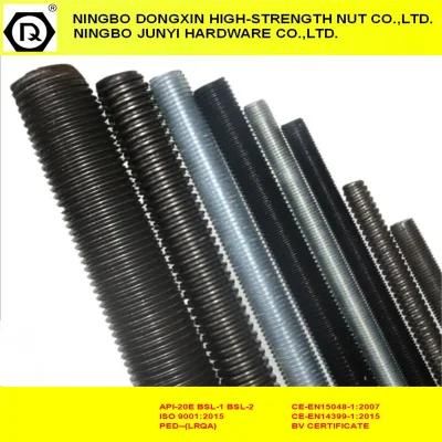 Zinc Plated Fasteners Full Threaded Rods DIN975 by 6.8