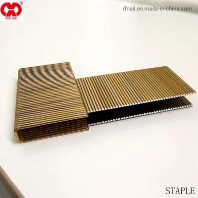 Wholesale Supplier Stock Lot Nail and Staple Products Direct Manufacturer in Anhui Galvanized 16ga Heavy Wire Staples.