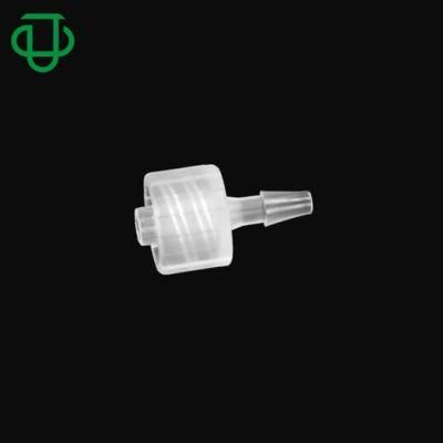 Plastic 3/32 Inch 2.4mm Hose Barb Male Luer Integral Lock Ring Adapter Luer Connector Fitting