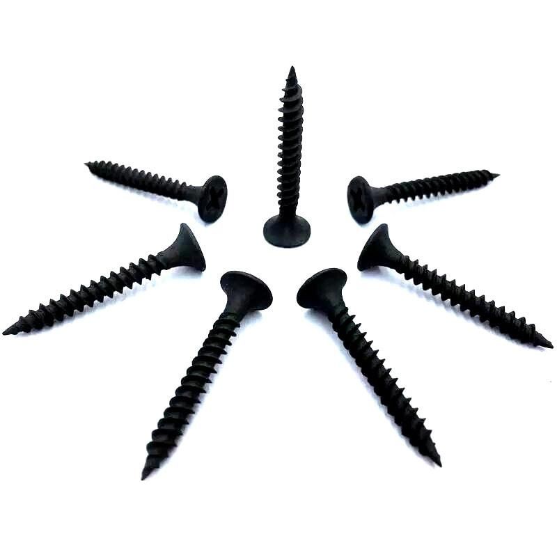 Black Drywall Screw Made of C1022 Carbon Steel