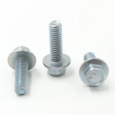 C1018 C1022 Hexagon Flange Bolts Hex Bolt Screw