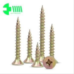 M3.5 M4 Pozi Drive Double Countersunk Flat Head Chipboard Screw