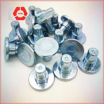 High Quality Hex Flange Stainless Steel Nut DIN6923 White Zinc Plated Cheap