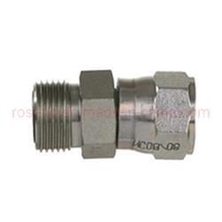 Ss-Fs6402 Stainless Steel Fitting SAE O-Ring Face Seal Orfs Male 37 Degree Female Jic Swivel Adapter
