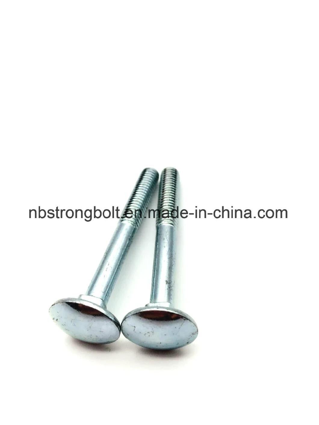 DIN603 Mushroom Head Square Neck Bolt Screw with Cl. 4.8