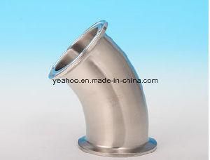 3A a. 2kmp Sanitary Stainless Steel 45 Degree Clamp Elbow Bend