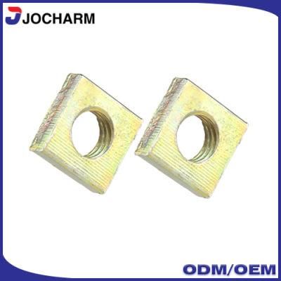DIN798 M4 M5 Carbon Steel Foundation Square Nuts