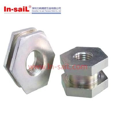 Flange Head Double Ended Insert Nut