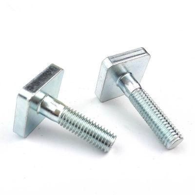 Customized OEM Full Thread M8 Square Head Bolt Machine Screws