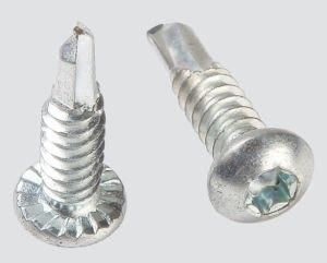 Pan Head Screw Round Head Fastener Self Tapping Self Drilling Screws Zinc Plated