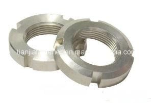 DIN546 Stainless Steel 304 Slotted Round Nut