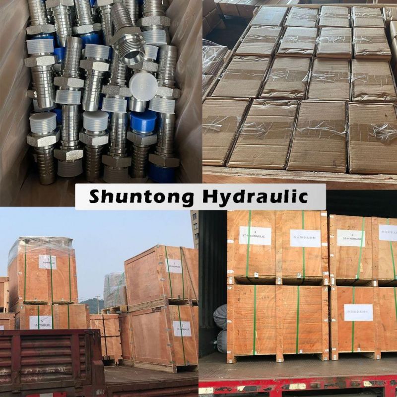 Hose Fitting Hydraulic Hose Adapters One-Piece Fitting Hydraulic Ends Coupling Sleeves