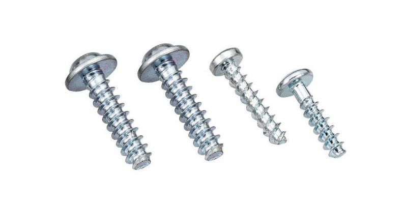 Pan/Washer/Flat Head Torx/Phillips Drive Zinc Steel Self Tapping Screw/Tornillos for Plastic