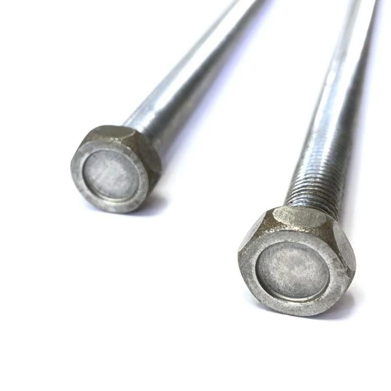 Carbon Steel Full Thread Extra Long Hex Machine Bolts