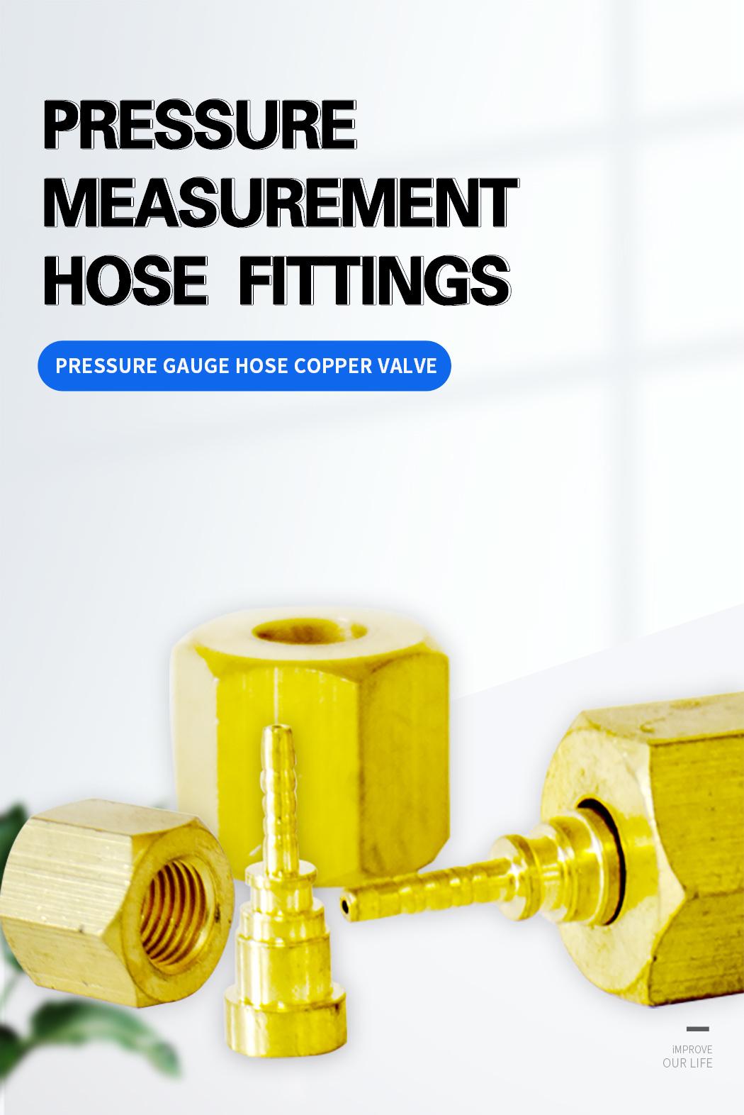 Refrigeration Unit Connecting Pipe Copper Valve