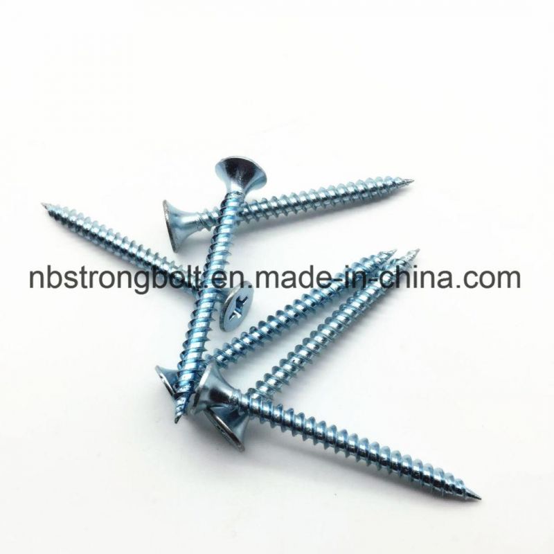 Phil Bugle HD Fine Thread Drywall Screw Zinc Plated #6X1.5/8"