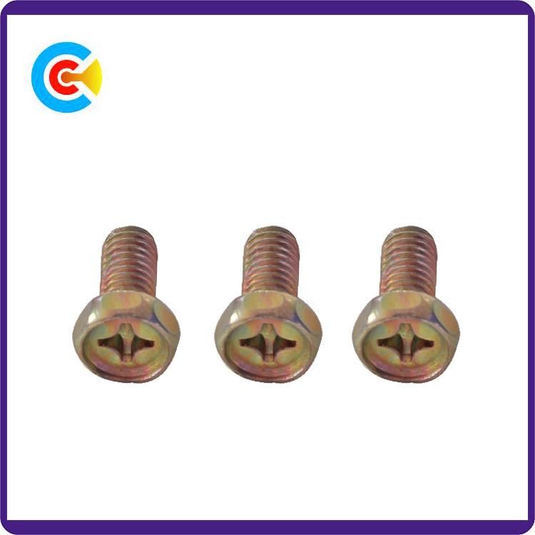 Cross Angle Flange Machine Screw for Railway Building Car Bridge