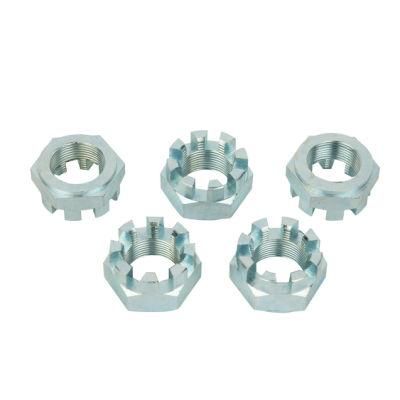 Trailer with Slotted Locking Nut DIN935 DIN937