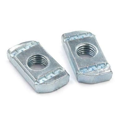 Zinc Plated Galvanized Channel Nut Carbon Steel Spring Nut Without Spring