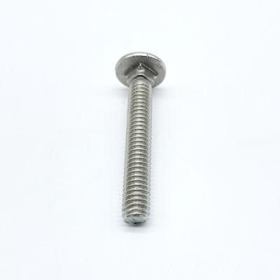 Carbon Steel Galvanized DIN603 Round Head Square Neck Bolt / Mushroom Head Bolt / Carriage Bolt