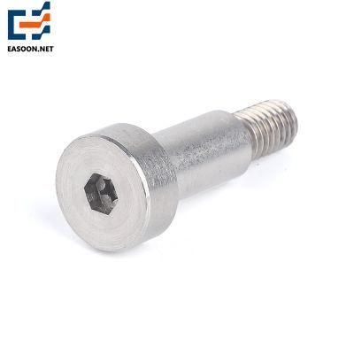 Stainless Steel Hex Socket Shoulder Step Screw 304 Socket Knurled Head Shoulder Screws JIS B1175 Should Step Bolt Limit Screw M8 M10