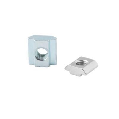 Square Aluminum Profile Sliding T Nut Stainless Steel T-Slot Nut Drop in T Nut