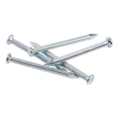 China Manufacturer Concrete Steel Nails Angular Spiral Steel Concrete Nails