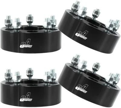 5X4.5 to 5X5 Wheel Spacers with 2&quot; 71.5mm Hub Bore 1/2-20 Studs