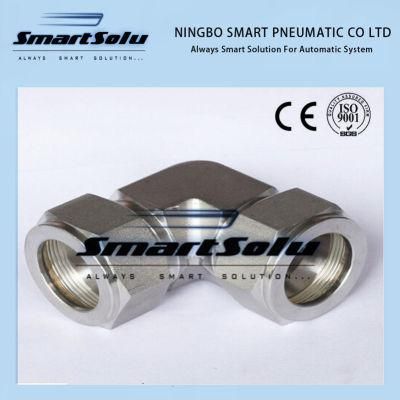 Double Ferrule High Pressure Stainless Steel Fitting