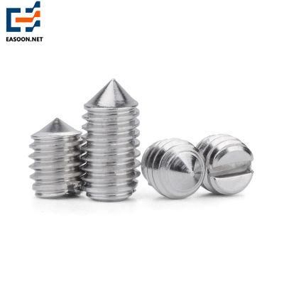 Cone Point Head 6mm Grub Screws with Allen Key for Knobs Handles Carbon Steel Grub Screw