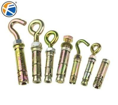 C Hook Type O Hook Type Anchor Bolt 4PCS Fix Bolt Carbon Steel Anchor Bolt