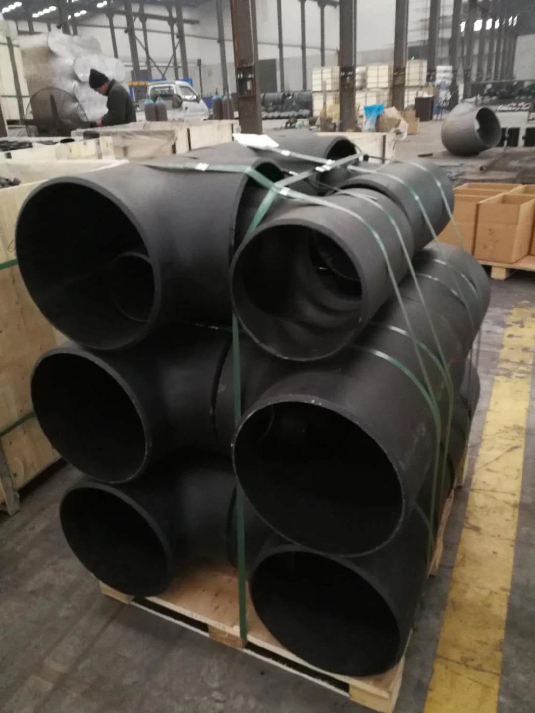 Carbon Steel Seamless Straight Tee for Oil and Gas