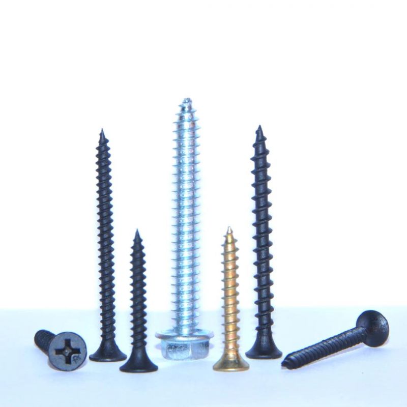 Congo Namibia Zambia Market/Black Phosphated Drywall Screws Wood Drywall