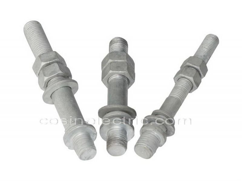 Galvanized Spindle Insulator Pin/Line Post Insulator Pin/M16/M20