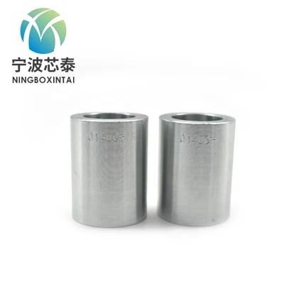 Customized High Pressure 01400 Hydraulic Hose Fitting Crimped Ferrule One Piece Design Seamless Stainless Steel Hydraulic Hose Ferrule