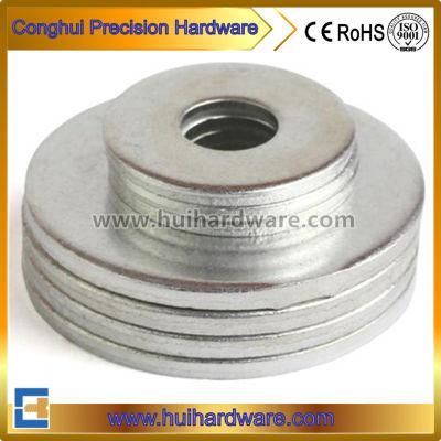 White Zinc Plated Large Diameter Thick Steel Flat Washers