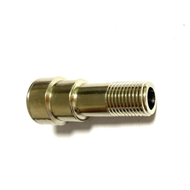 Brass Hydraulic Parts Quick Connect Extension Nipple for Cooling System