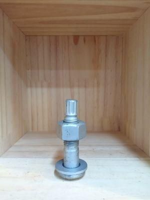 ASTM F1852 Type 1 A325tc Tension Control Bolt with Hex Nut and Flat Washer Black 3/4&quot;-10unc- * 3-1/4&quot;