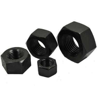 ASTM A194 Gr. 2h Heavy Hex Nut Black 2&quot;-5