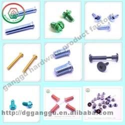 Dongguan Hot Sell Low-Price Common Colored Screw