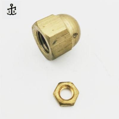 Top H63 Hex Domed Acorn Nuts Brass Cap Nut Made in China