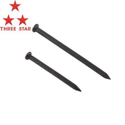 Black Steel Concrete Nail Black Zinc Coated Concrete Steel Nails