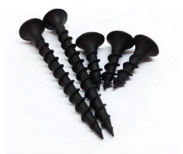 Good Coarse Thread Grey Black Phosphated Plated Fine Thread Drywall Screw Black Phosphated Drywall Screws