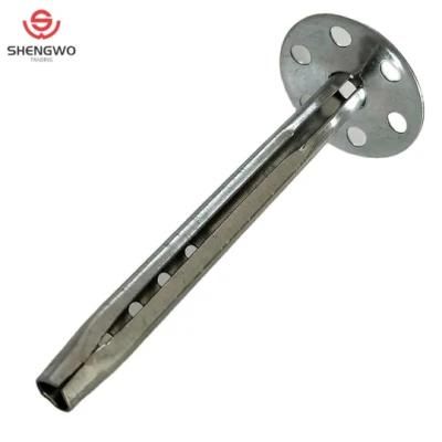 Galvanized Metal Fire Rated Insulation Pin Anchor with Holes