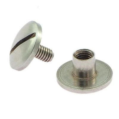 Self Tapping Screw Female Thread Titanium and Skull Chicago Screws