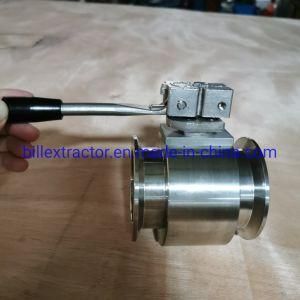 Stainless Steel Kf40 Vacuum Butterfly Valve