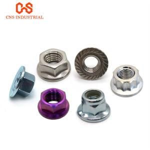Customized Hexagon Nuts with Flange