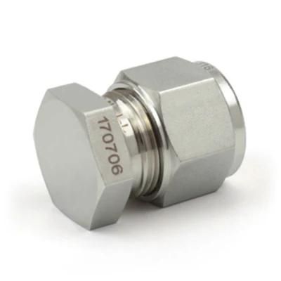 Hikelok Stainless Steel Cap Twin Ferrule Tube Fitting