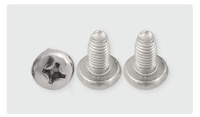 304 Stainless Steel Self Tapping Screw Cross Pan Head Screw